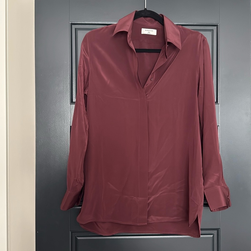Aritzia Babaton Silk Blouse